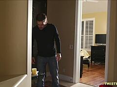 Amazingly busty Jessa Rhodes sets up a trap for the boyfriend
