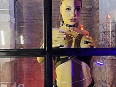 Monika Fox's Double Penetration Squirting in Shower