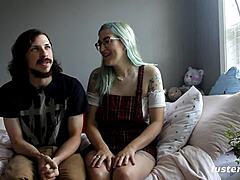 Couple making up for lost time