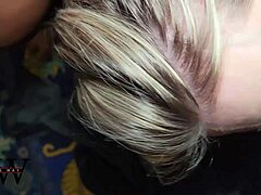 Blonde amateur wife shared with 2 black cocks