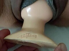 asian wife pounded with butt plug toys