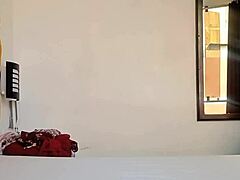 I grab my stepfather while he watches me try on clothes, ending with his cock in my pussy