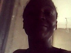 Crazybitch Continued Twerking In Clothes Till She Twerks Naked!