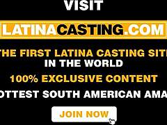 Latina Teen Rides Cowgirl Like a Pro in POV