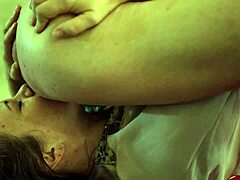 French Amateur Slut In Purple Panties Blowjob Doggy