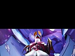 Why does female Sangheili crave dominating man with her monster cock?