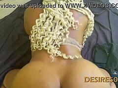 Curvy black beauty with big ass takes huge cock doggystyle in public outdoor sex