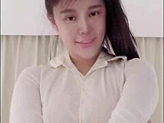 Personal Performance With Shenzhen Female M In OL Roleplay Stripping After Losing Rock Paper Scissors Game