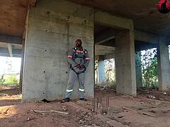 hey, you think i can keep masturbating hidden on this brazilian construction site without getting caught?