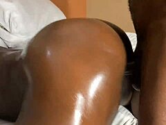 Black Juicy Big Ass Screams While Taking Rough Raw Pounding