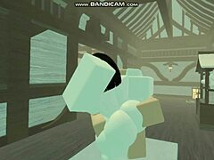 Random low quality Roblox sex! Baddie gets fucked by noob!