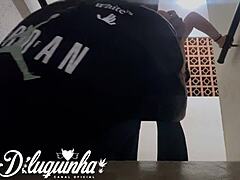 in public places she feels more horny, exploring her desires with natural intensity.