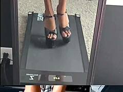 Hey, check me modeling these sexy new pleaser heels with teasing foot fetish vibes and clothes ripping action! 👠🔥