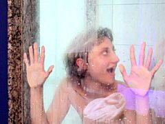 uh, i was just in the bathroom with this brazilian guy, all muscled up, and then we hit the bed bareback, no condom or anything... wild!