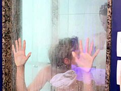 uh, i was just in the bathroom with this brazilian guy, all muscled up, and then we hit the bed bareback, no condom or anything... wild!