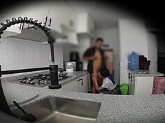 deje una camara escondida en casa de mi vecina ninfomana for doggystyle upskirt action