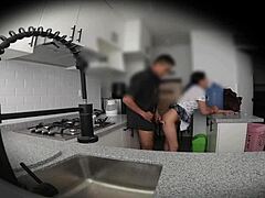 deje una camara escondida en casa de mi vecina ninfomana for doggystyle upskirt action