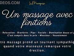 Unexpected Massage Turns into French Blowjob with Satisfying Finish