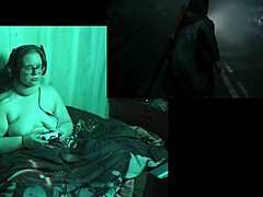 Oh my god, diving into this naked Alan Wake 2 playthrough part 19 with my curvy tattooed body fully exposed!