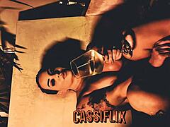 Man, after he ate my asshole and fucked it hard, he shot all that hot cum right in my mouth - full on Cassiflix! 😈🍑