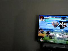 What if video games turn into wild sex with a fat Latina blonde and her big ass?!