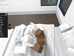 enjoying a casual encounter with a random beauty in condo roblox 02