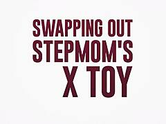 What if we swap stepmom's sex toy for group fun? Xxlayna Marie and Danielle Renae dive into deepthroat and riding on Brazzers.