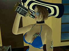 Are you ready for this young millionaire to explore big tits and lesbian crossdressing with transsexual bisexual twists in a wild sex adventure?
