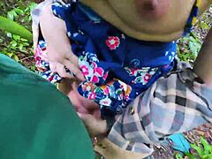 Thai Girlfriend Babysitter In Skinny Body Gets Rough Doggystyle Sex And Creampie In Romantic Outdoor Garden Forest Fantasy With Moaning And Licking