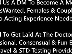 Dr Tampa Locks Up Broad Naomi Alice In Latex With Gloves And Handcuffs Spreading