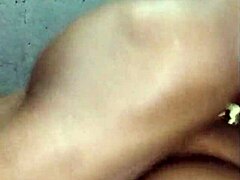 Black teen's tight pussy intensely stretched by big cock