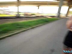 I found a big tits Spanish blonde for public agent blowjob and hardcore doggystyle outdoor sex with orgasm.