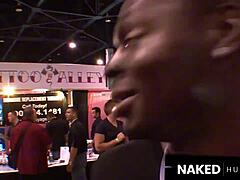 Multiple 12 Inch Dicks Sucked Outside In Broad Daylight By Curvy Ebony Slut