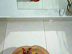 Helping the maid's daughter enjoy her fresh morning milk routine