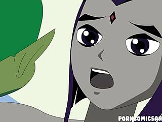 Ever seen raven's wild anime blowjob parody demo?