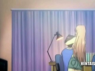 Big-chested anime with extra spice
