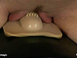 blond's aching reunion with ass machine