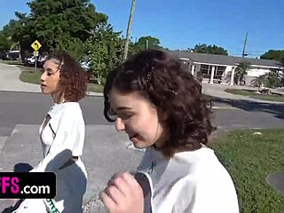 Naughty teens crave daring licks and rough fucks