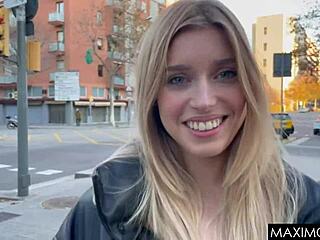 Filled Her Mouth Hard in Barcelona