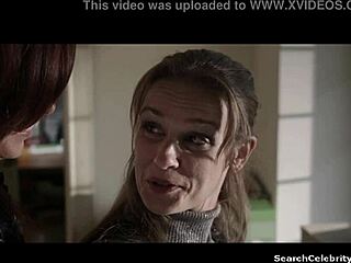 Chantal Demming and Corine van der Helm caged blowjob in 2011