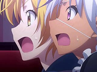 dokyuu hentai hxeros hints at uncensored rough play