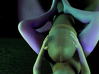 Petite blonde overwhelmed by powerful thrust
