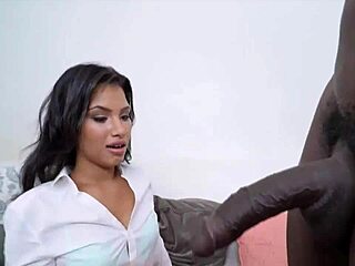 Latina Teacher’s Big Ass Takes Huge Black Shaft Hard