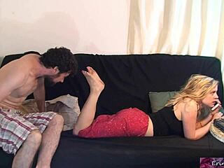 stepbrother sneaks a creampie while i'm on the phone