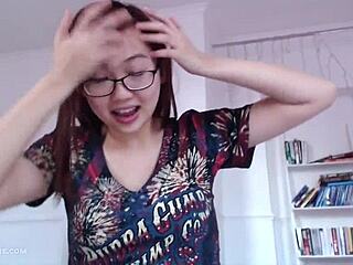 asian teen's cute charm