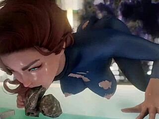 3d alien monster fucks space princess hard