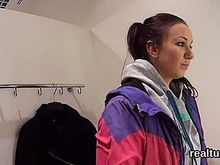 what's behind her glamorous mall seduction in pov?