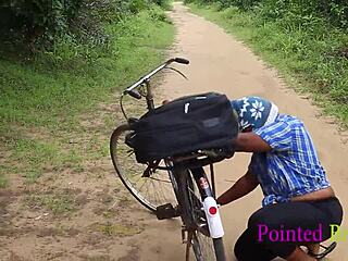 Local African Lady Fucked Hard Outdoors