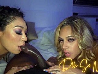 Purple Demon Threesome Slams with BBC