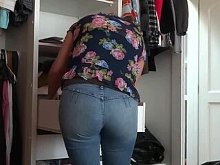 Stepmother’s Big Ass Teased While She Rests Unaware